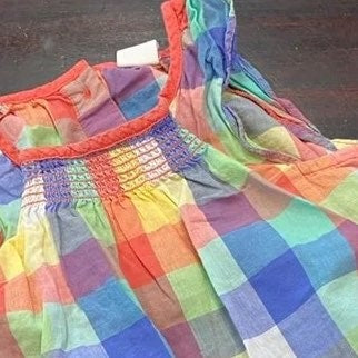 6-12 months smocked summer bubble