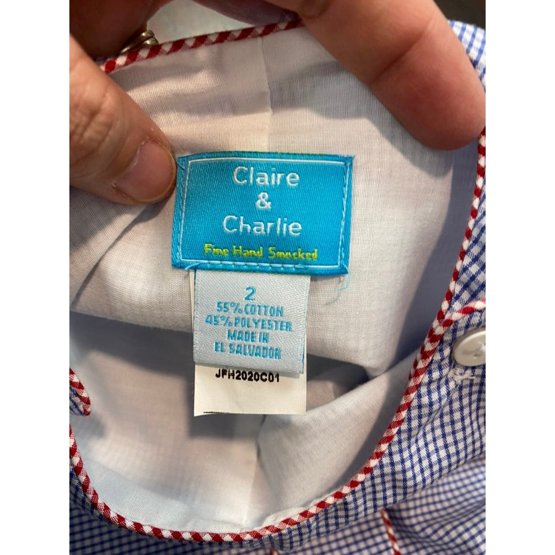 Size 2 ABC french knot jonjon
