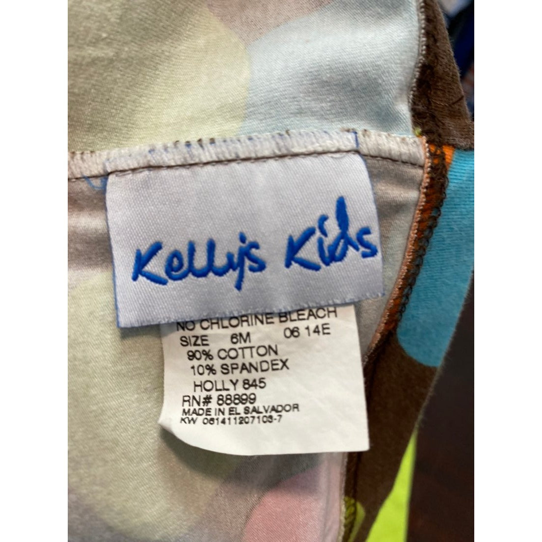 6 months Kelly's Kids outfit