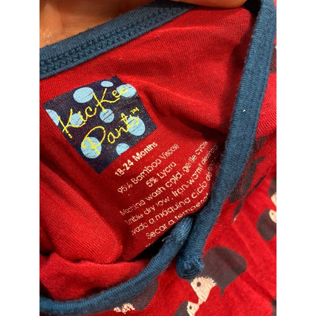 18-24 months Kickee Pants hedgehog romper