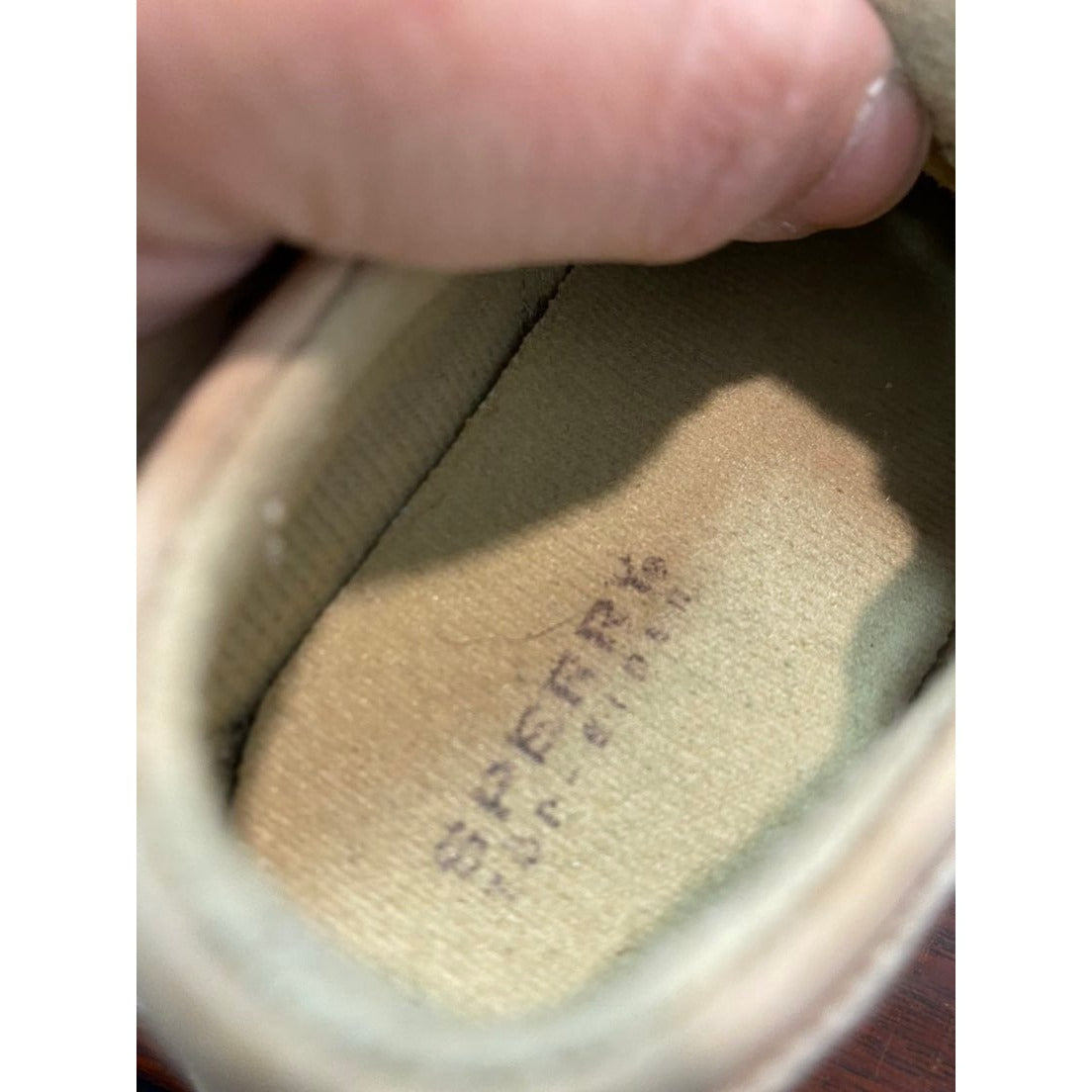 Sperry toddler loafers size 3