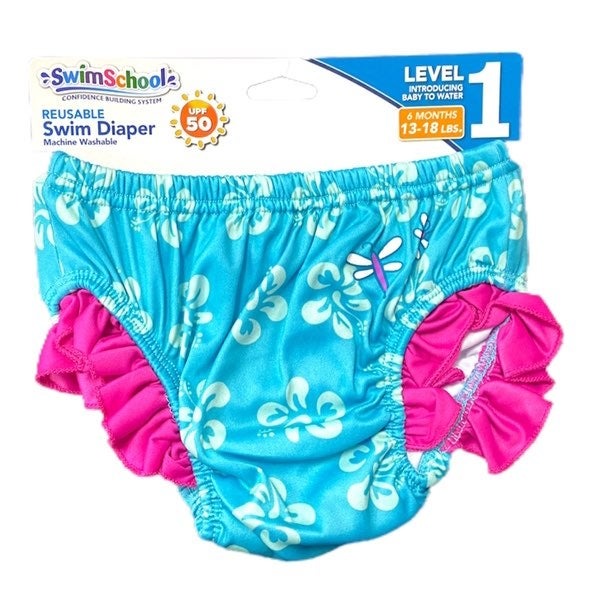 New 6 months SwimSchool Reusable Swim Diaper