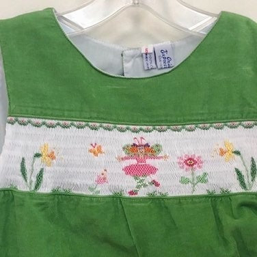 Size 6 fairy smocked dress