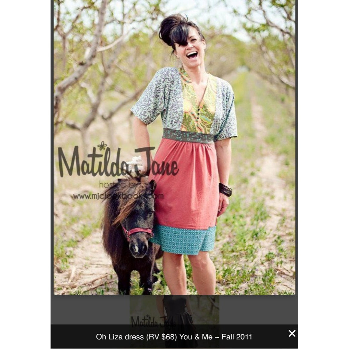 Size Small Matilda Jane womens dress