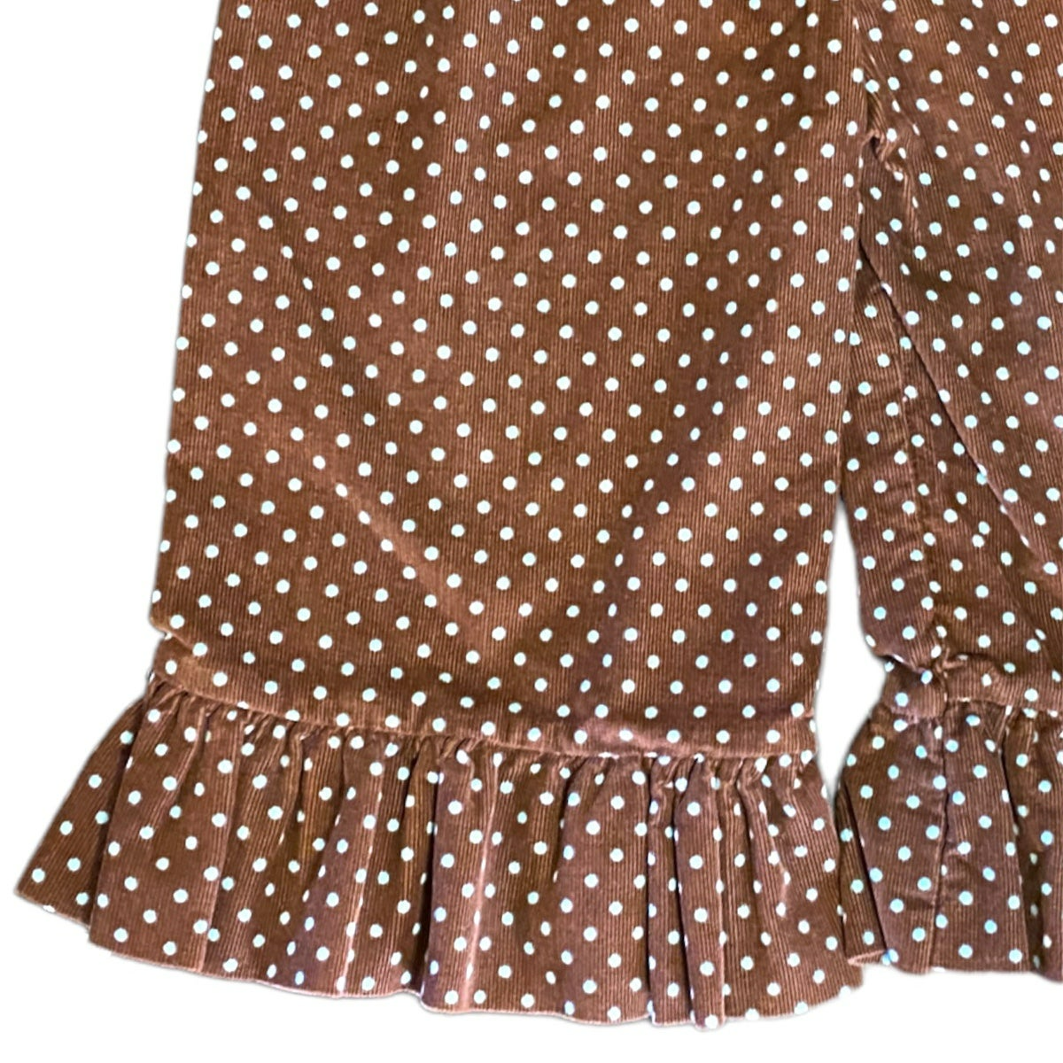 Size 3 brown ruffle pants