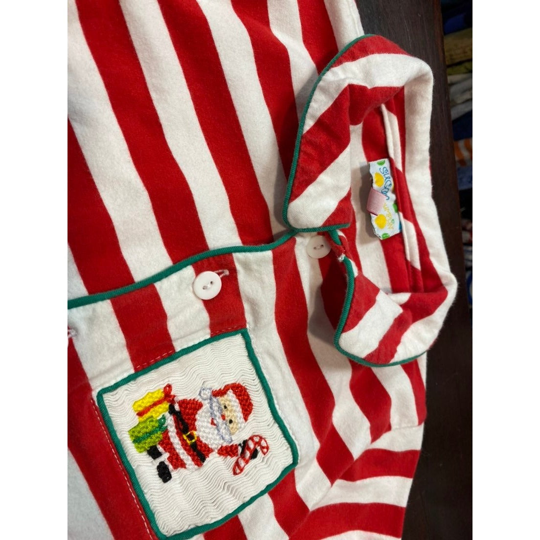 Size 2 smocked Christmas top
