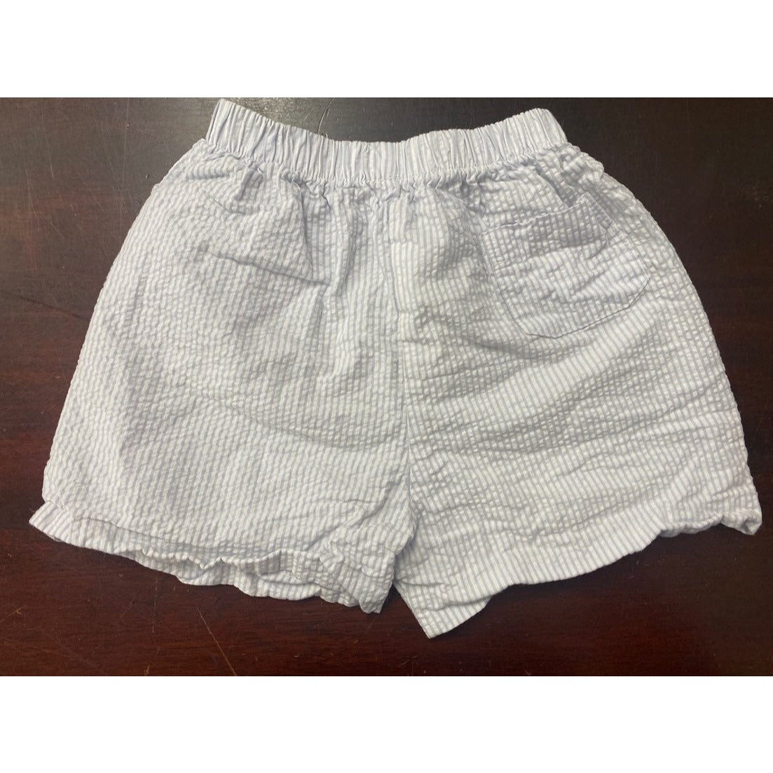 24 months blue seersucker Shorts