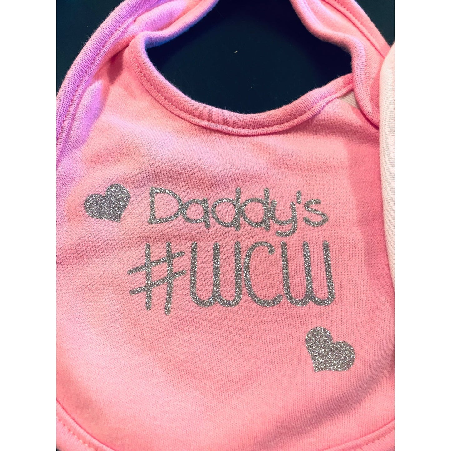 New Daddy’s #wcw Baby bibs gift set