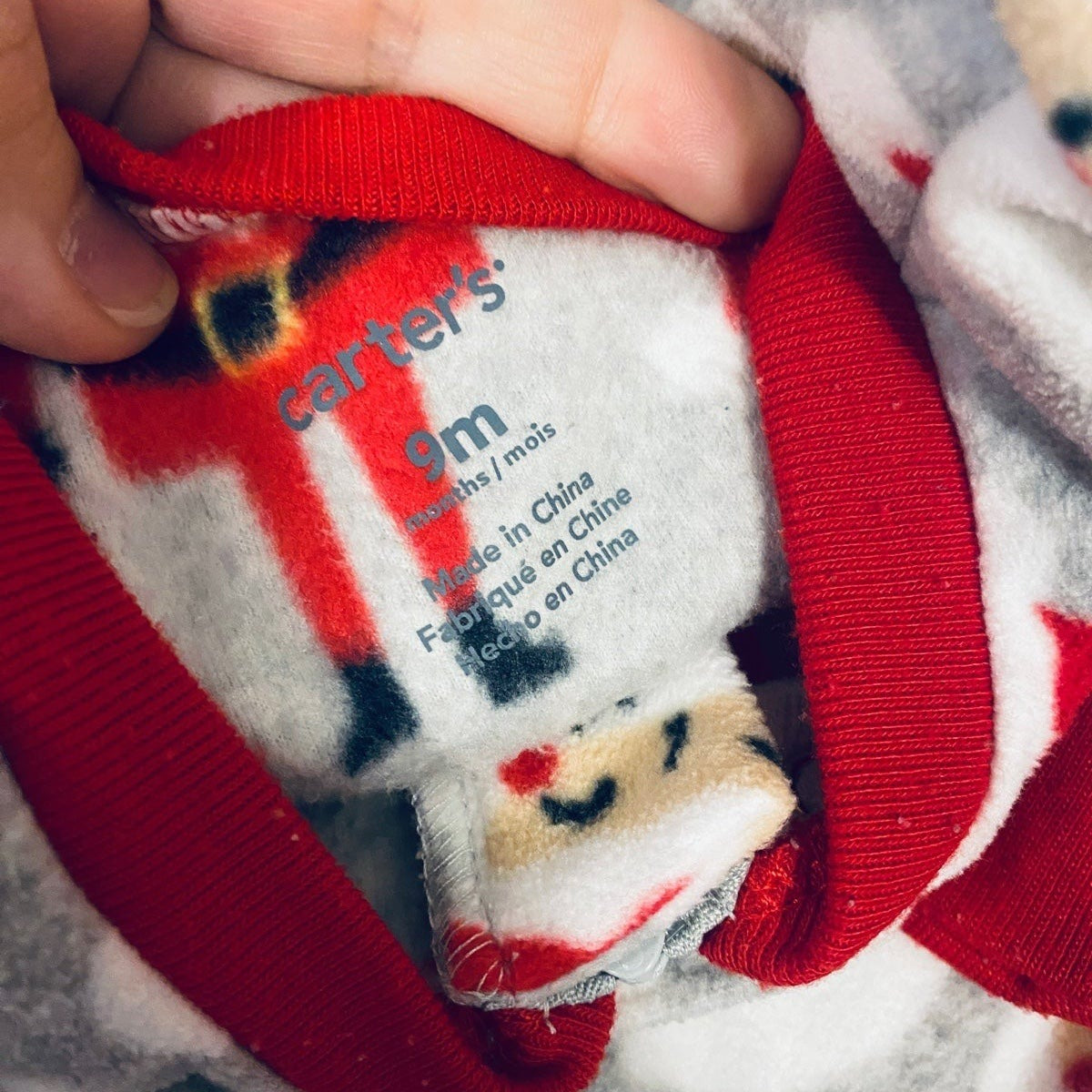 9 months Santa Christmas sleepers bundle
