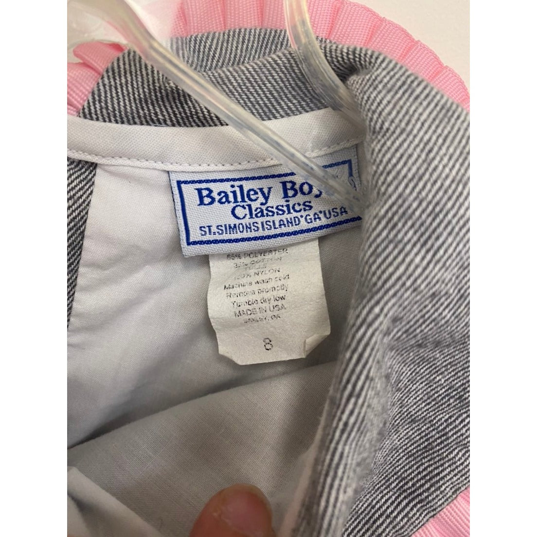 Size 8 Vintage Bailey Boys Dress