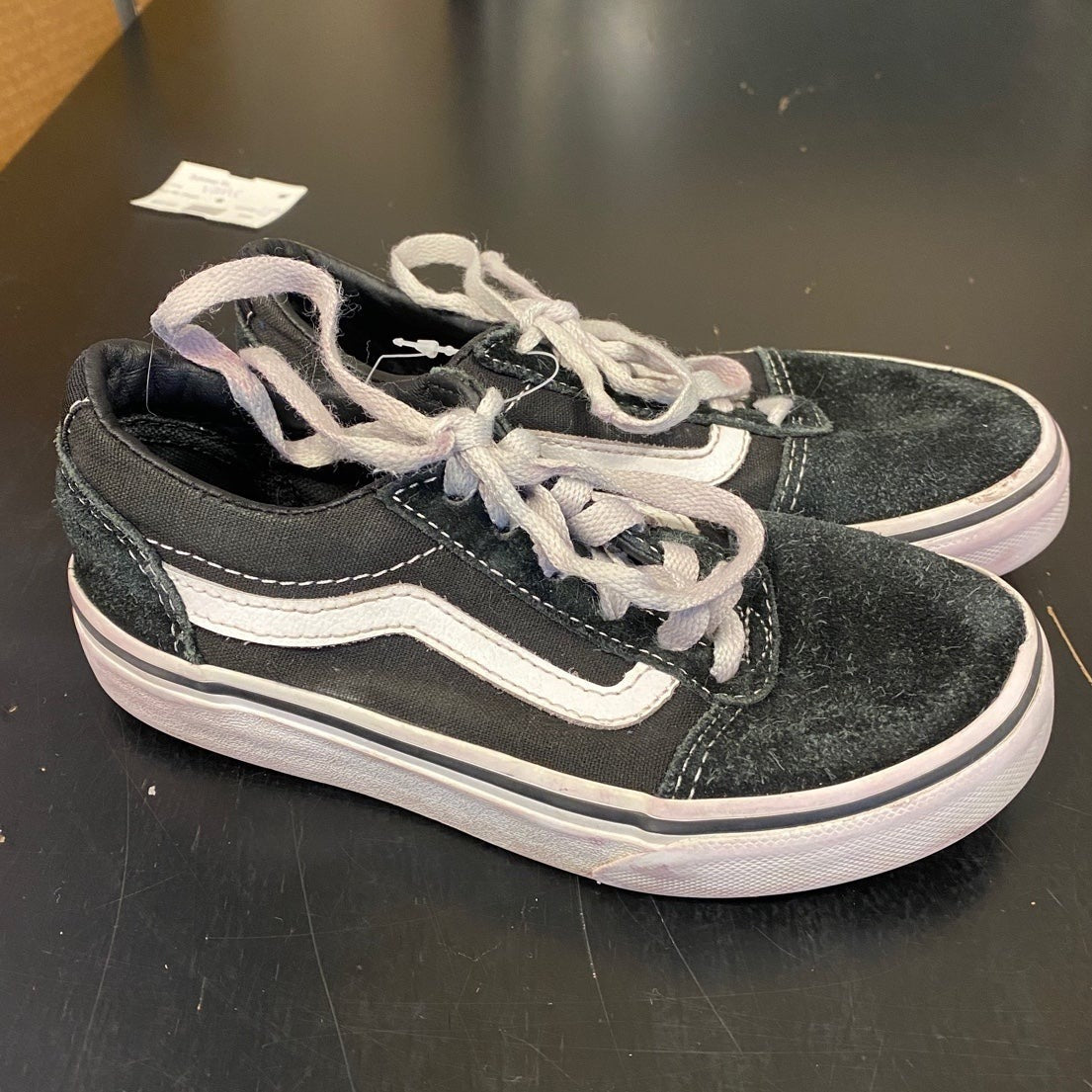 Vans Old Skool kids 12.5 leather sneakers