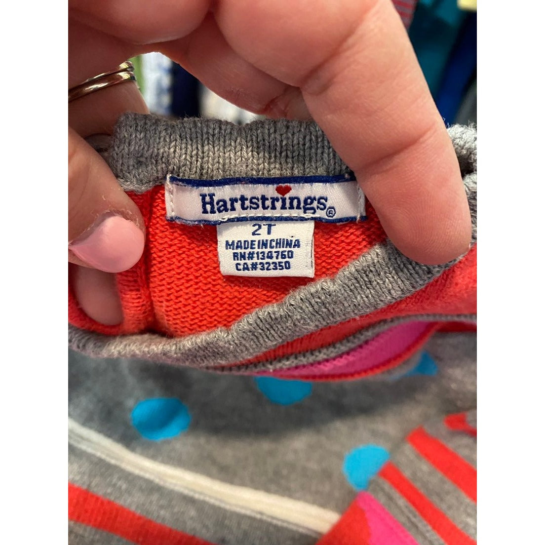 2T Hartstrings Sweater Dress