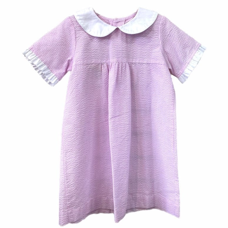 Size 6 pink seersucker Dress