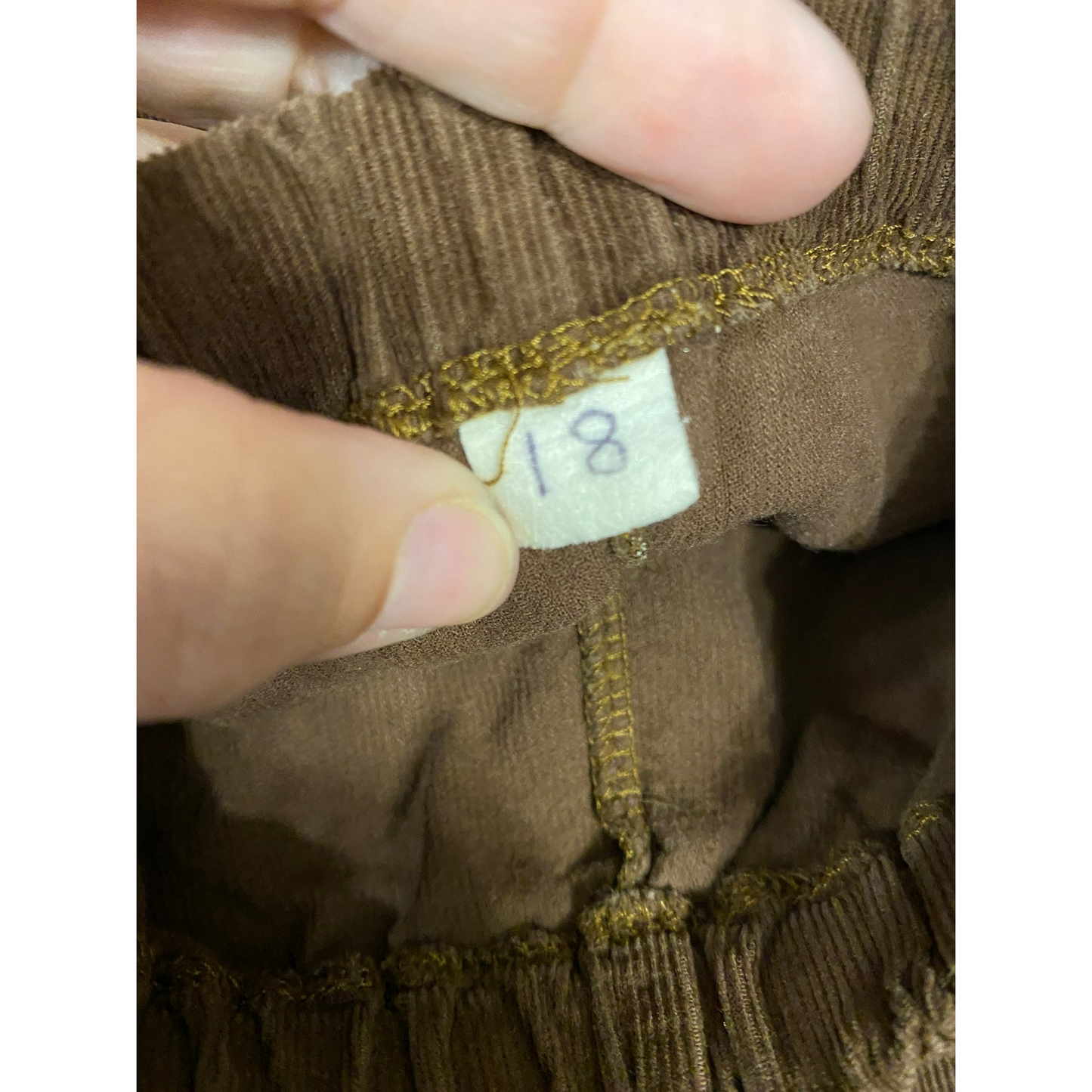 18 months brown Ruffle Pants