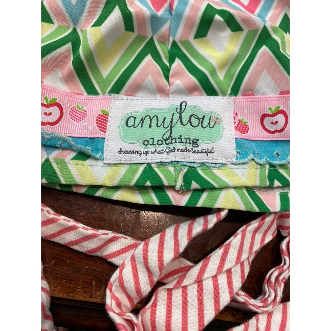 Amy Lou apple ruffle dress
