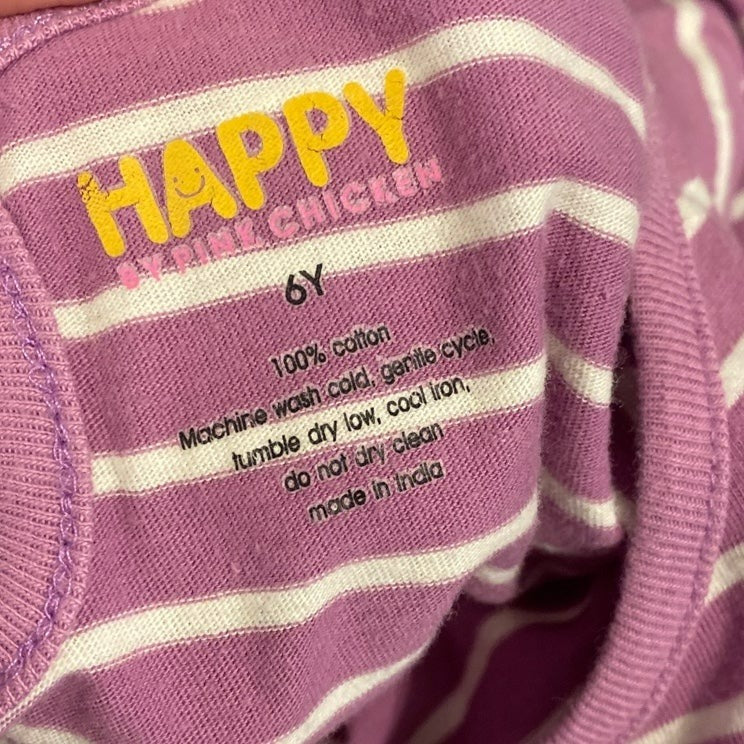 Size 6 Pink Chicken apple dress school