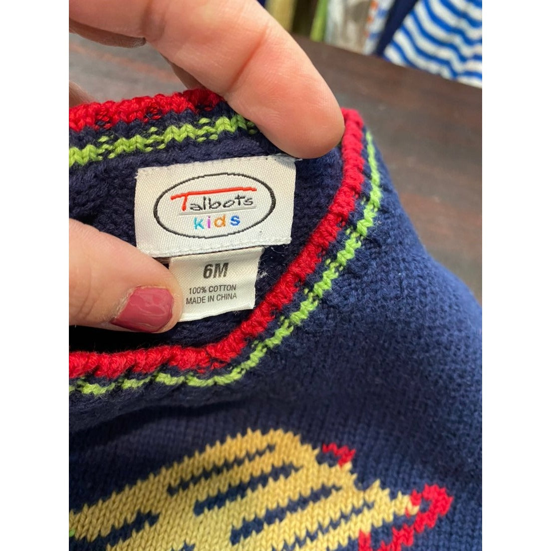 6 months Talbots sweater vest