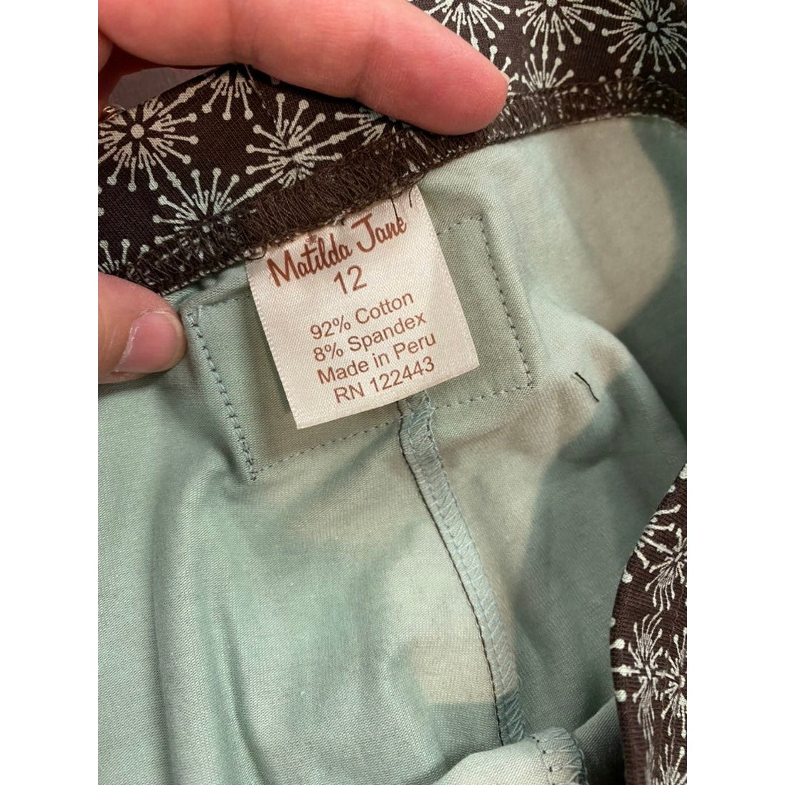 Size 12 Matilda Jane ruffle leggings