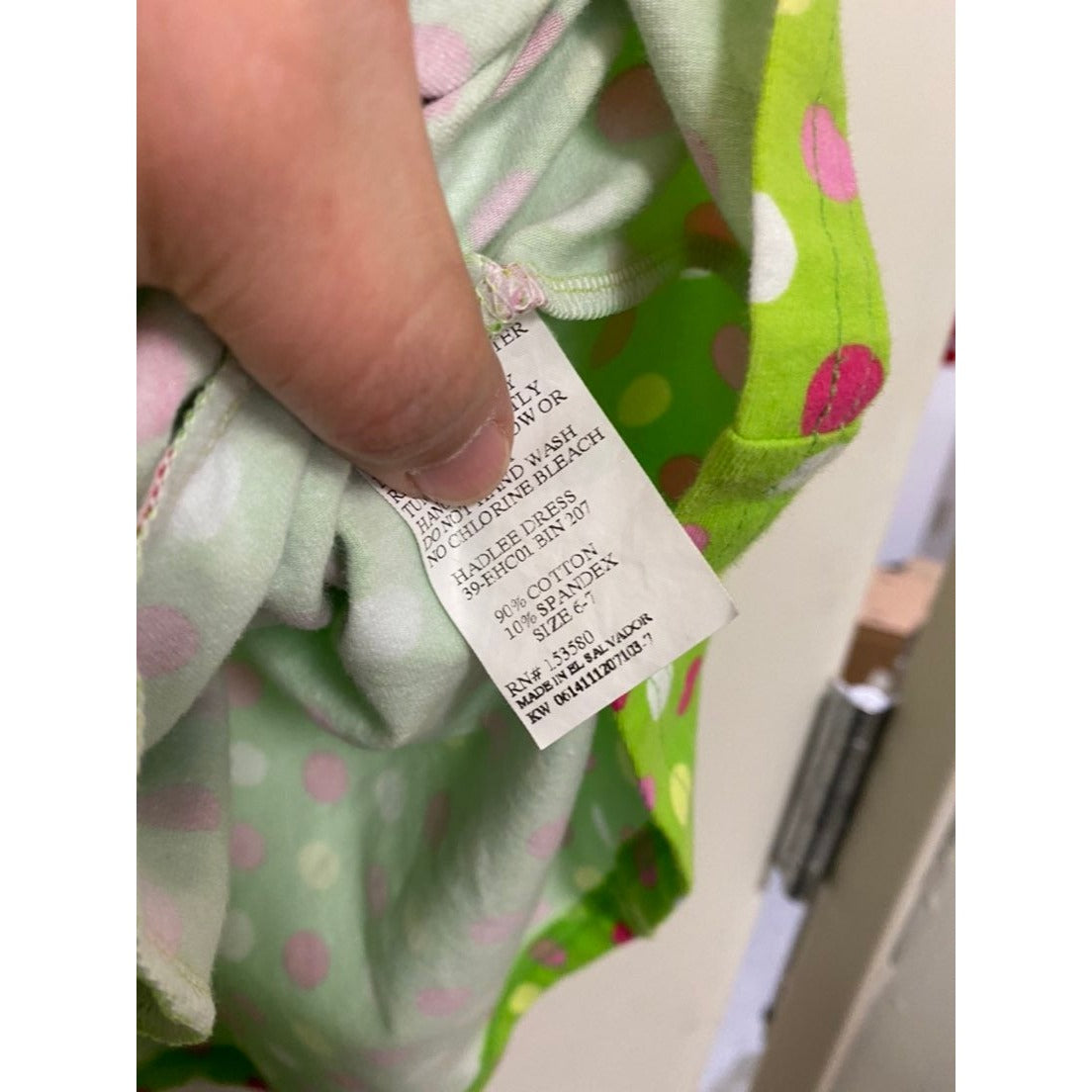 6/7 Eleanor Rose Christmas Dress