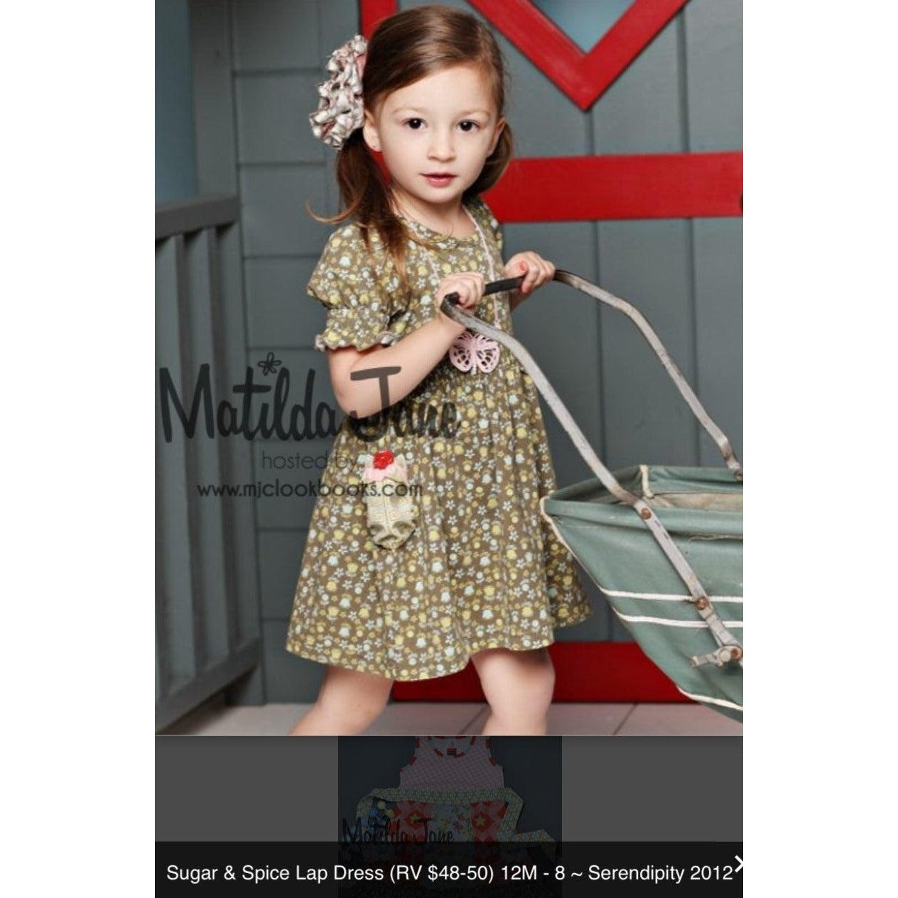Size 2 Matilda Jane Serendipity dress