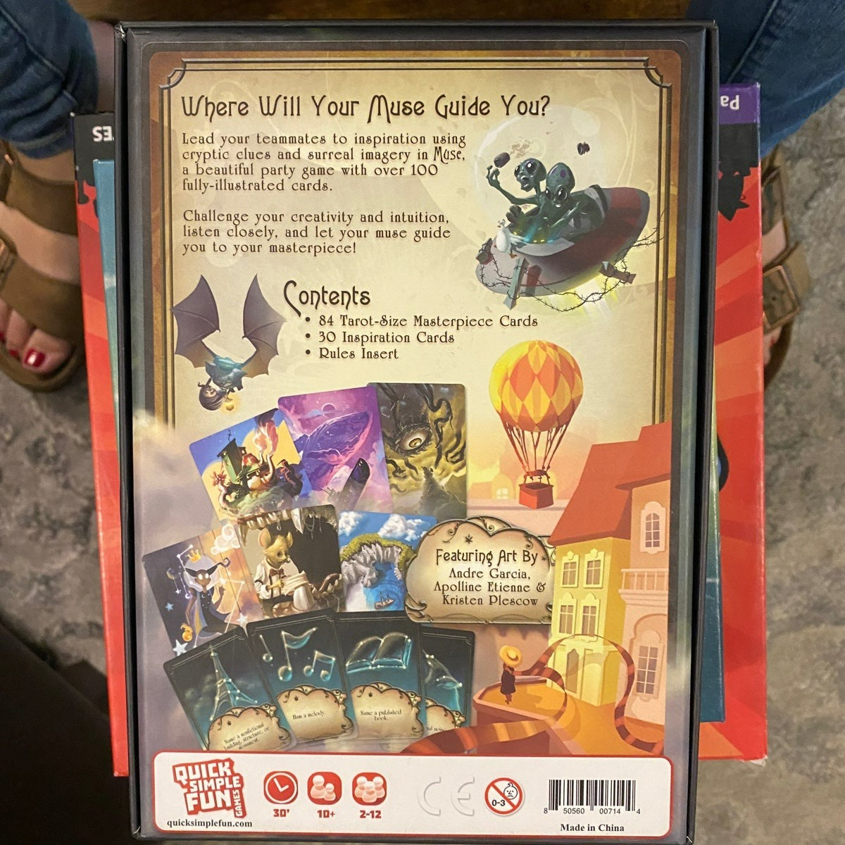 Muse board game