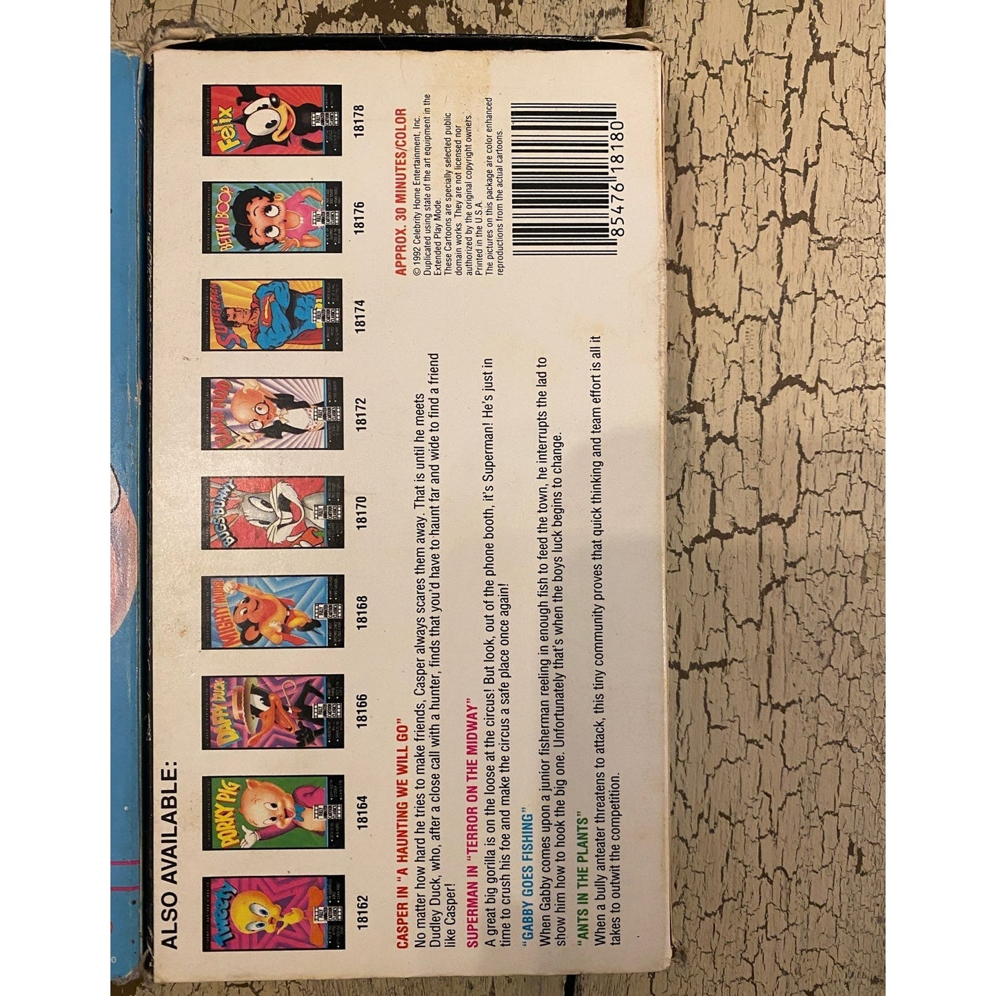 Vintage Casper the friendly ghost VHS bundle Cartoon classics