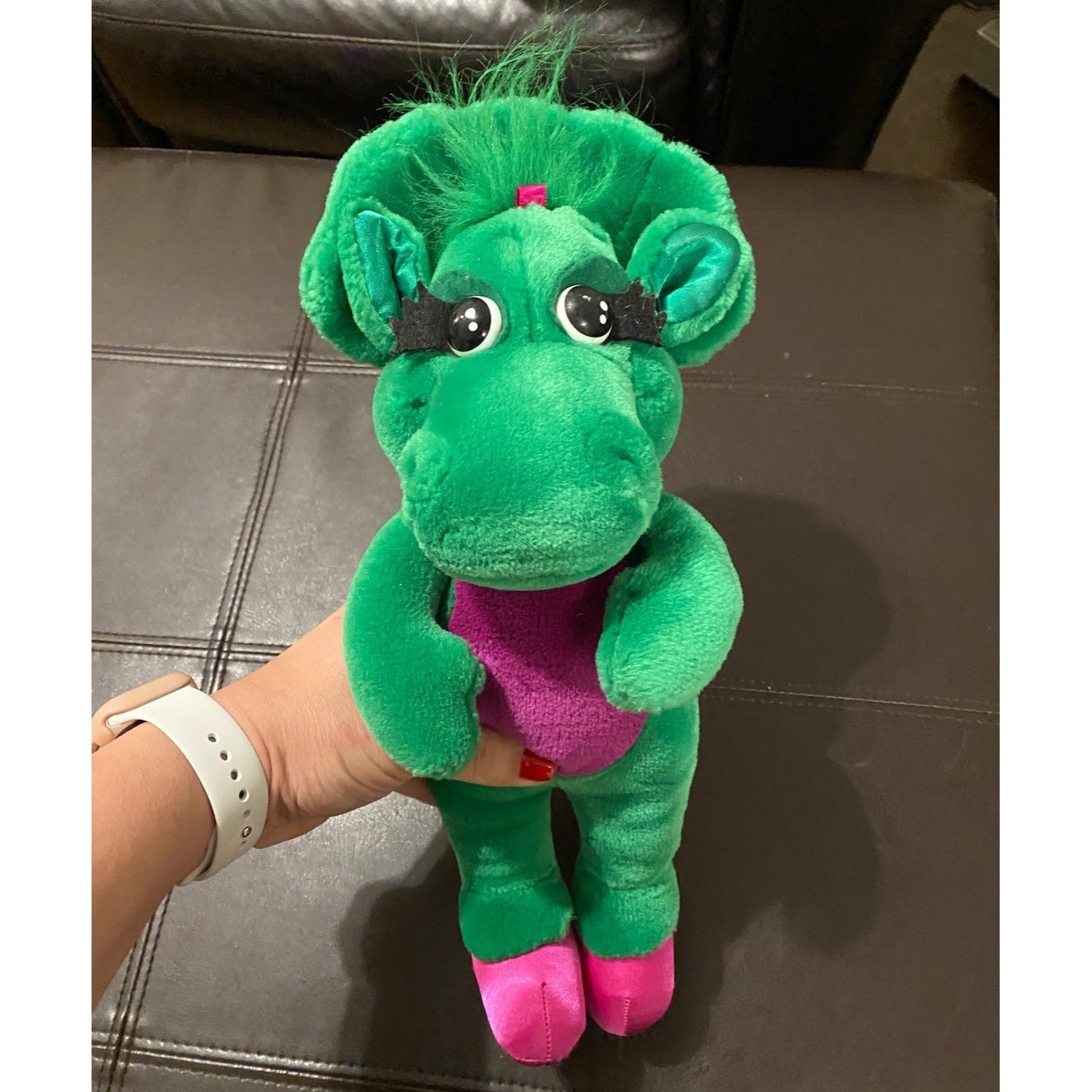Vintage Baby Bop Barney Plush 16”