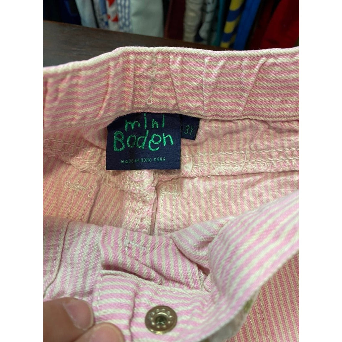 Size 3 mini boden pink Pants