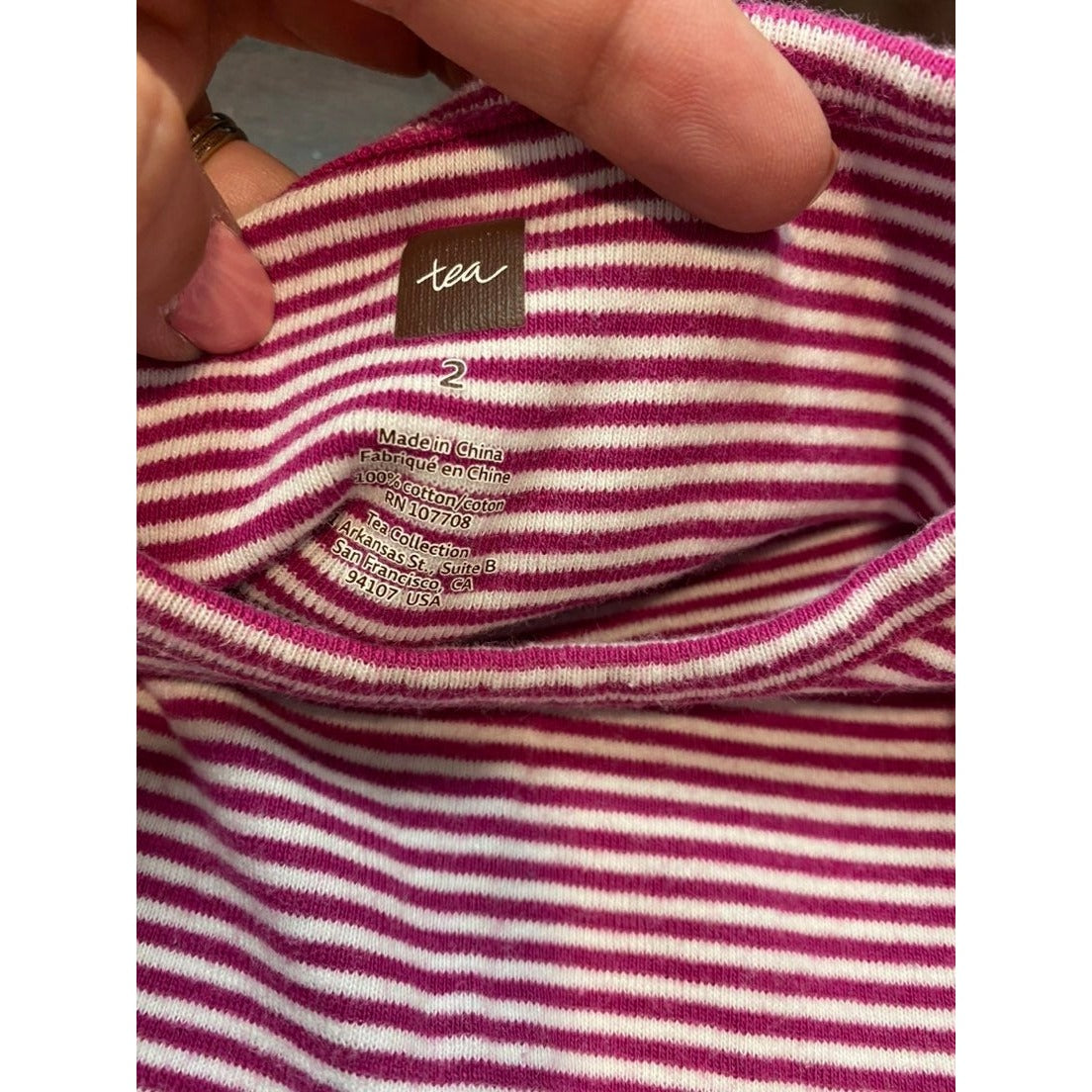 Size 2 tea collection long sleeve dress