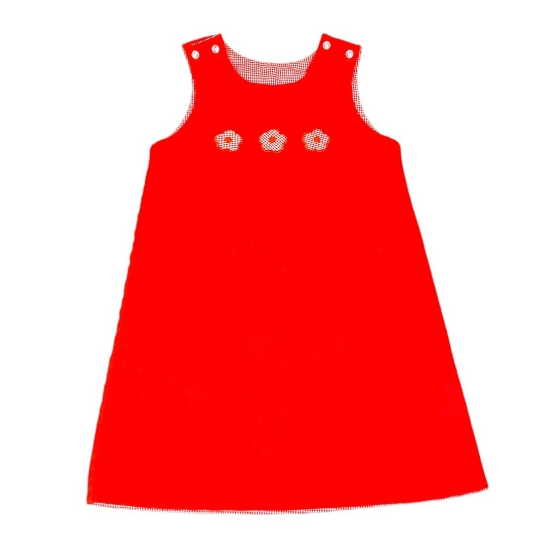 Christmas Santa reversible dress 6/7 vintage