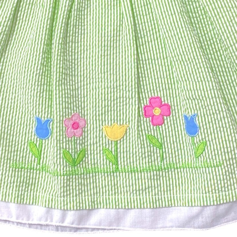 24 months vintage seersucker dress