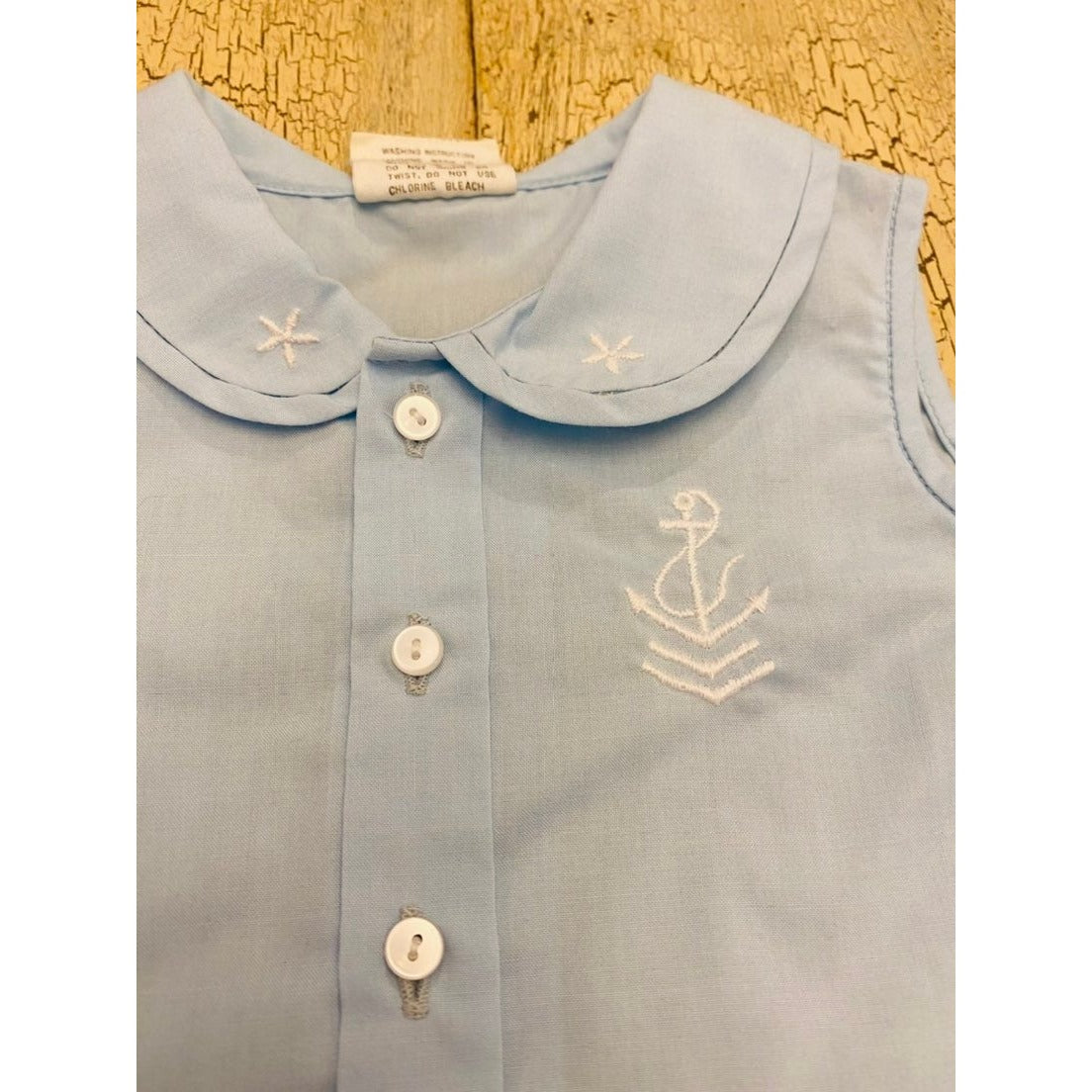 0-3 months vintage diaper shirt