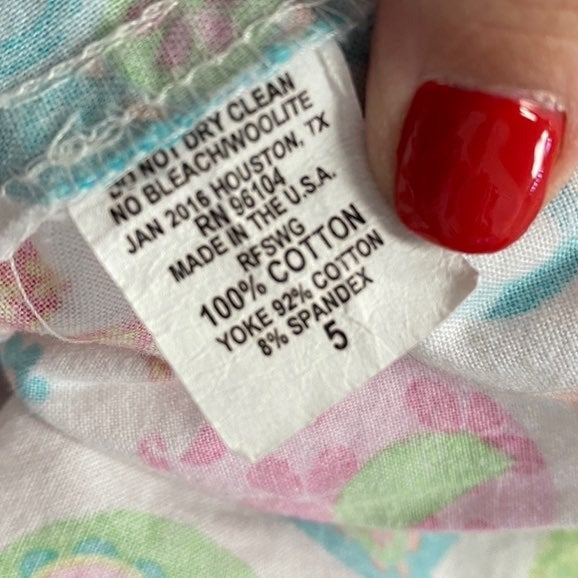 Size 5 elephant tunic