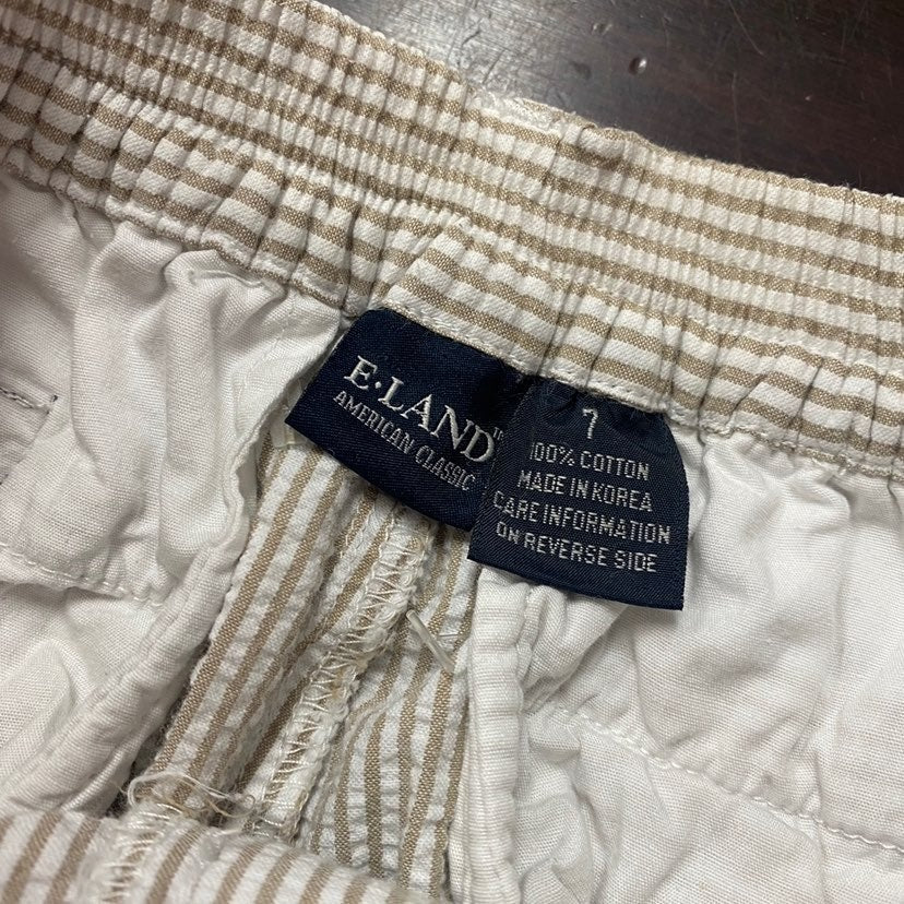 Boys size 7 seersucker eland Shorts