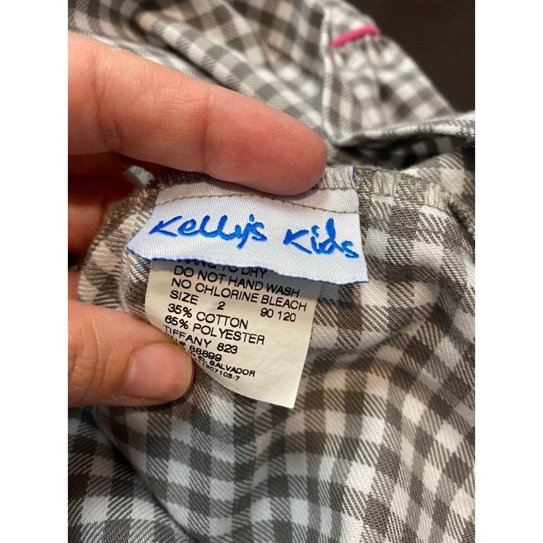 Size 2 Kelly's Kids long sleeve top