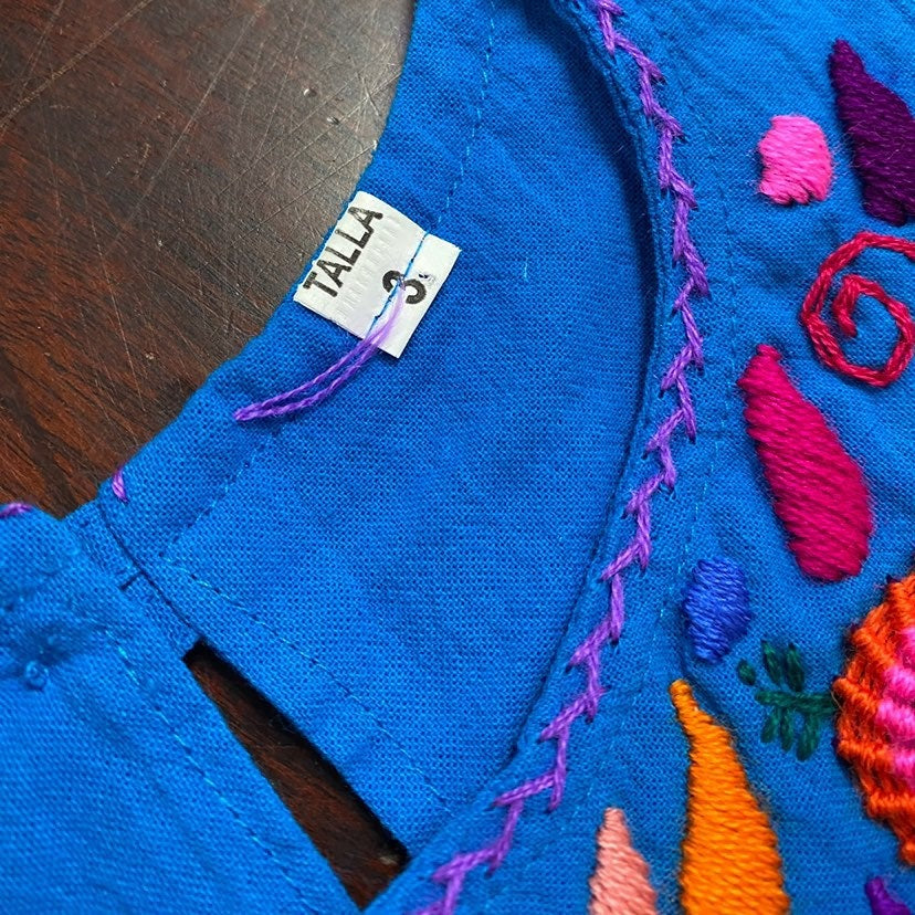 New Size 3 girls Puebla Dress