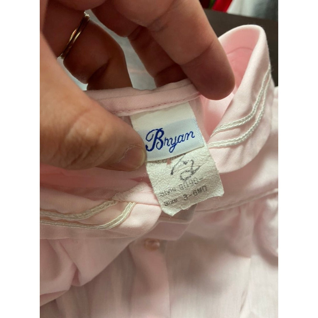 3-6 months vintage pink boutique bubble