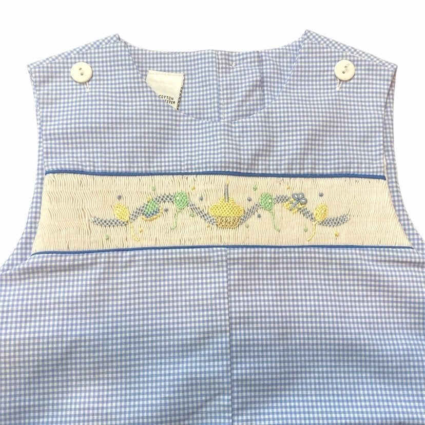 New 24 months smocked birthday jonjon