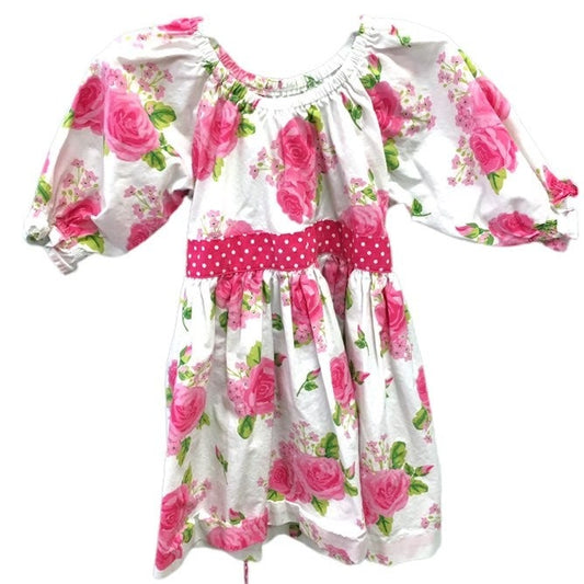 6/7 Eleanor Rose floral tunic