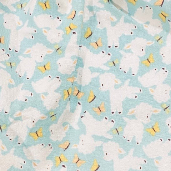 Lamb cloth diaper cover Easter