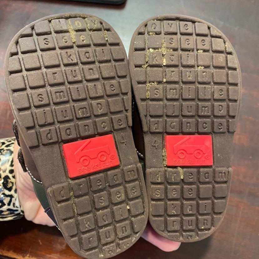 Size 4 See Kai Run boys shoes