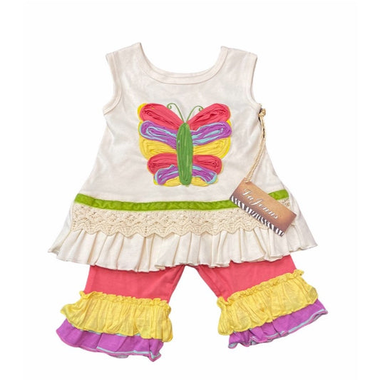 New 18 months La Jenns ruffle outfit