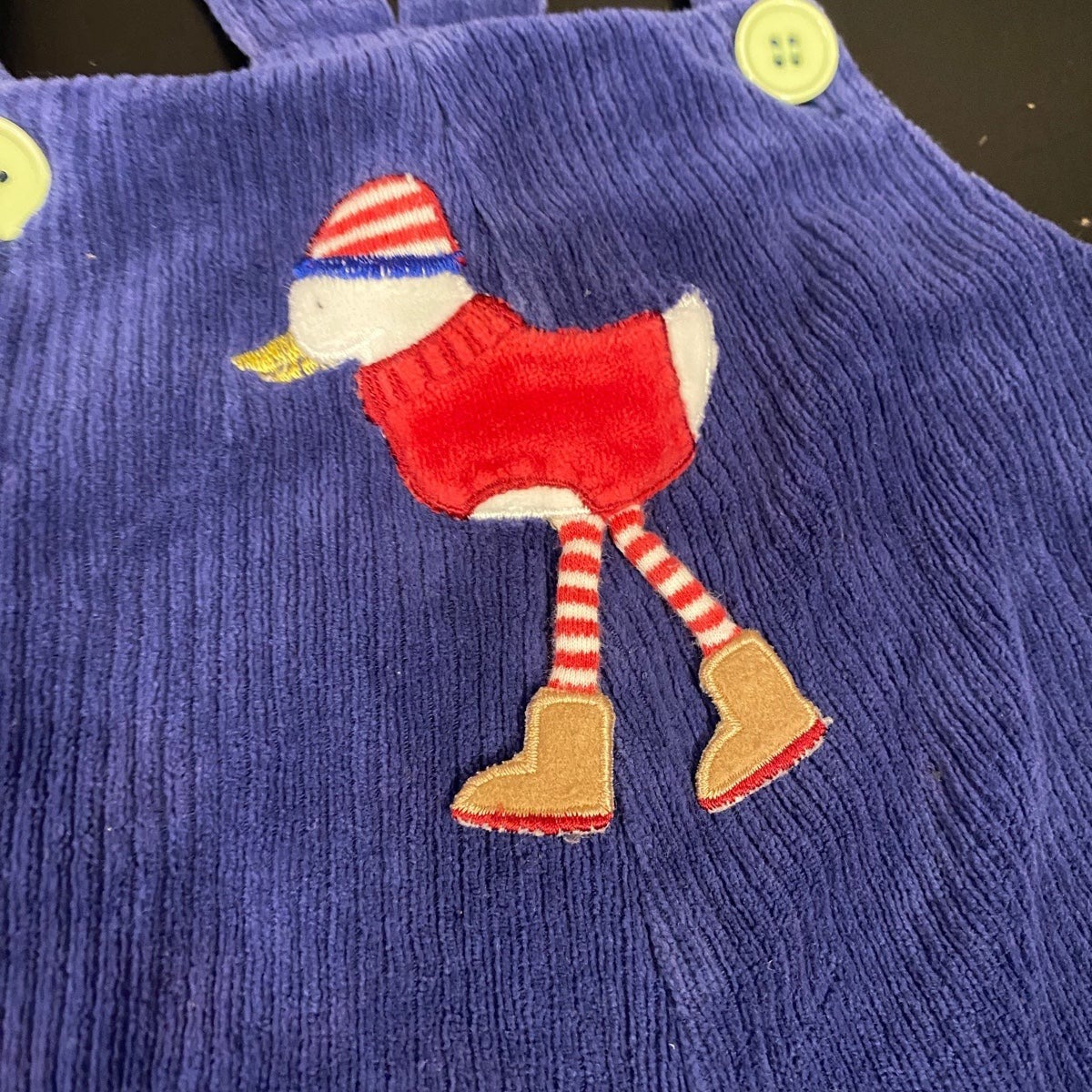 3T vintage duck romper
