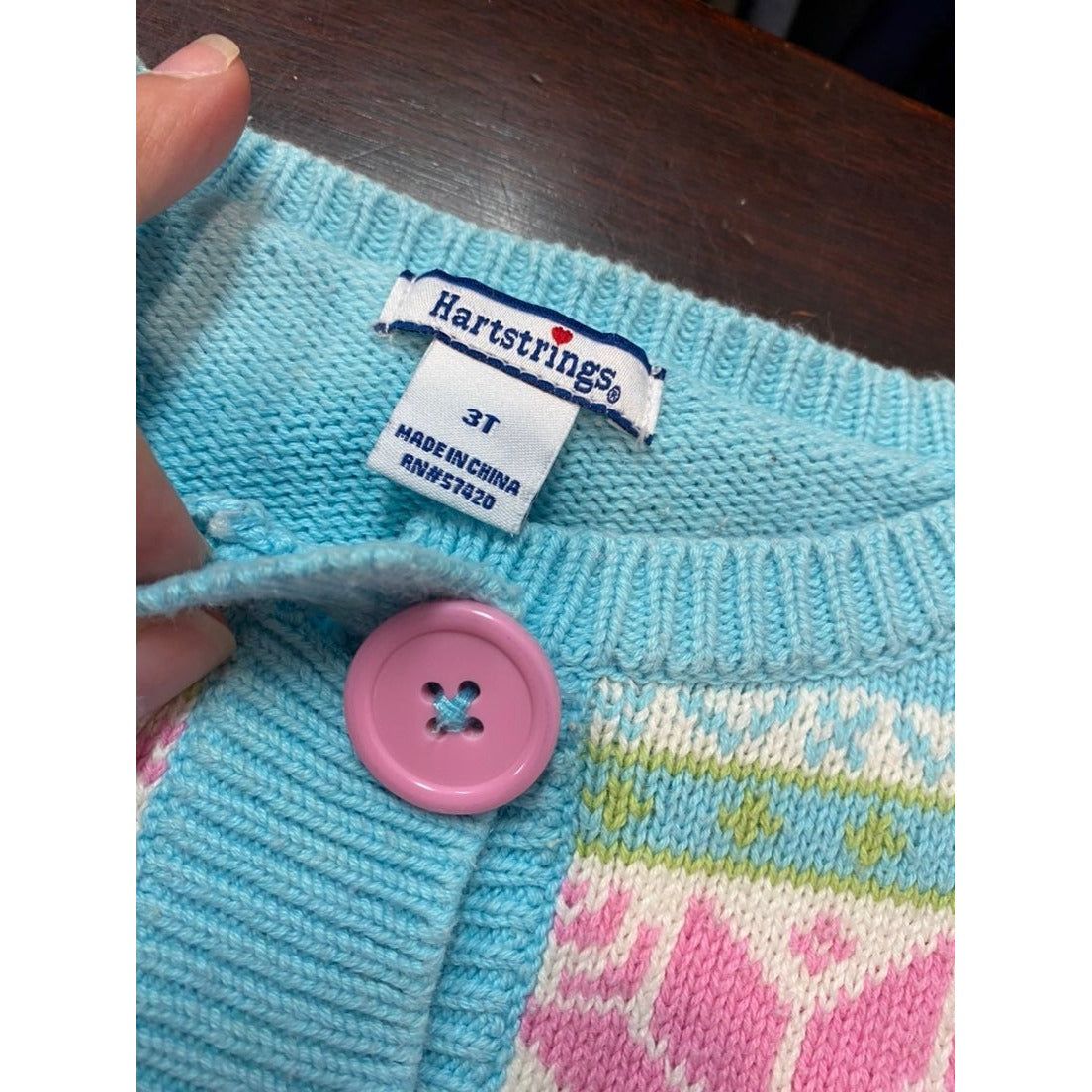 3T hartstrings sweater Cardigan