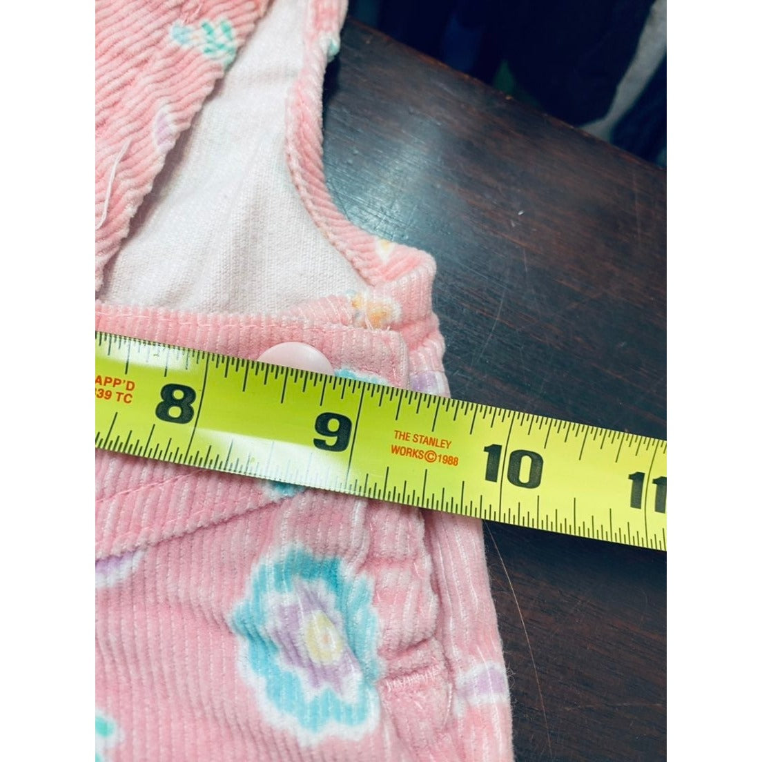 Vintage pink Osh Kosh Overalls made in USA