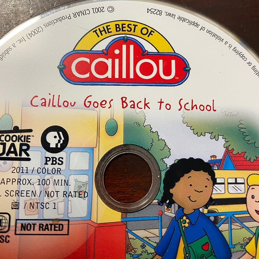 Caillou dvds bundle