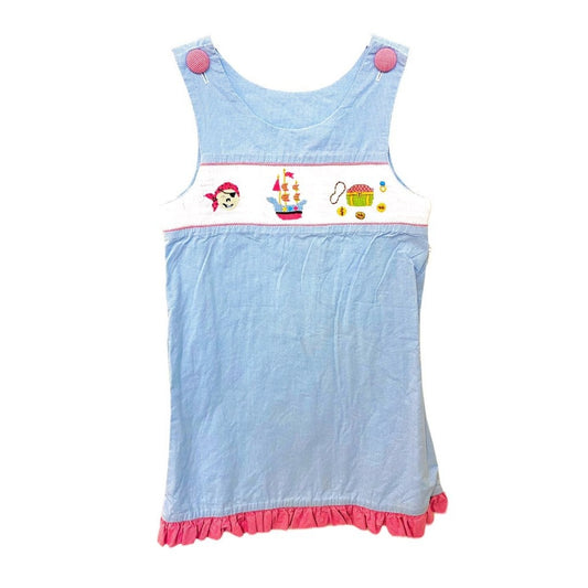 Size 4 smocked pirate dress
