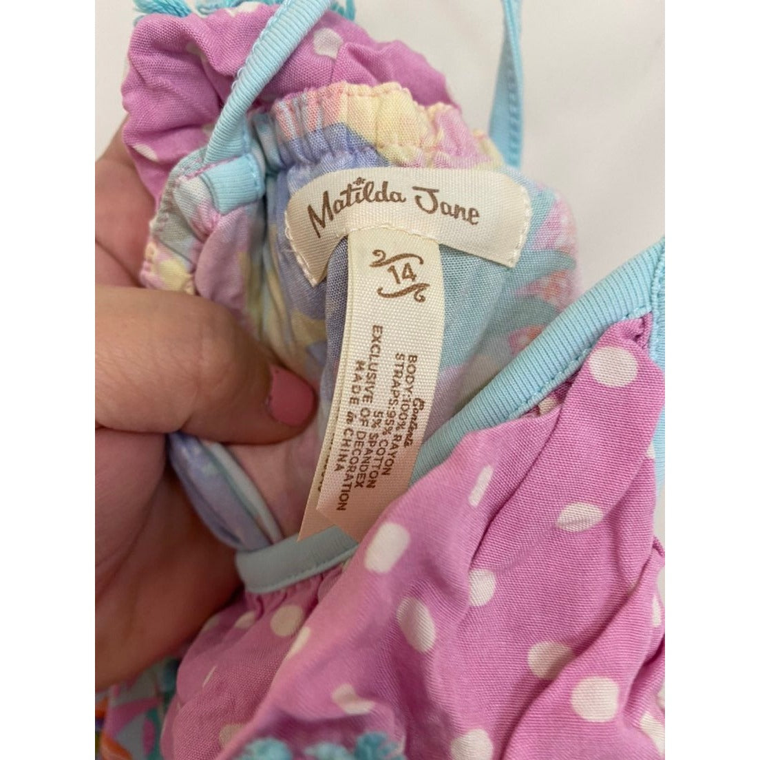 Size 14 Matilda Jane Romper