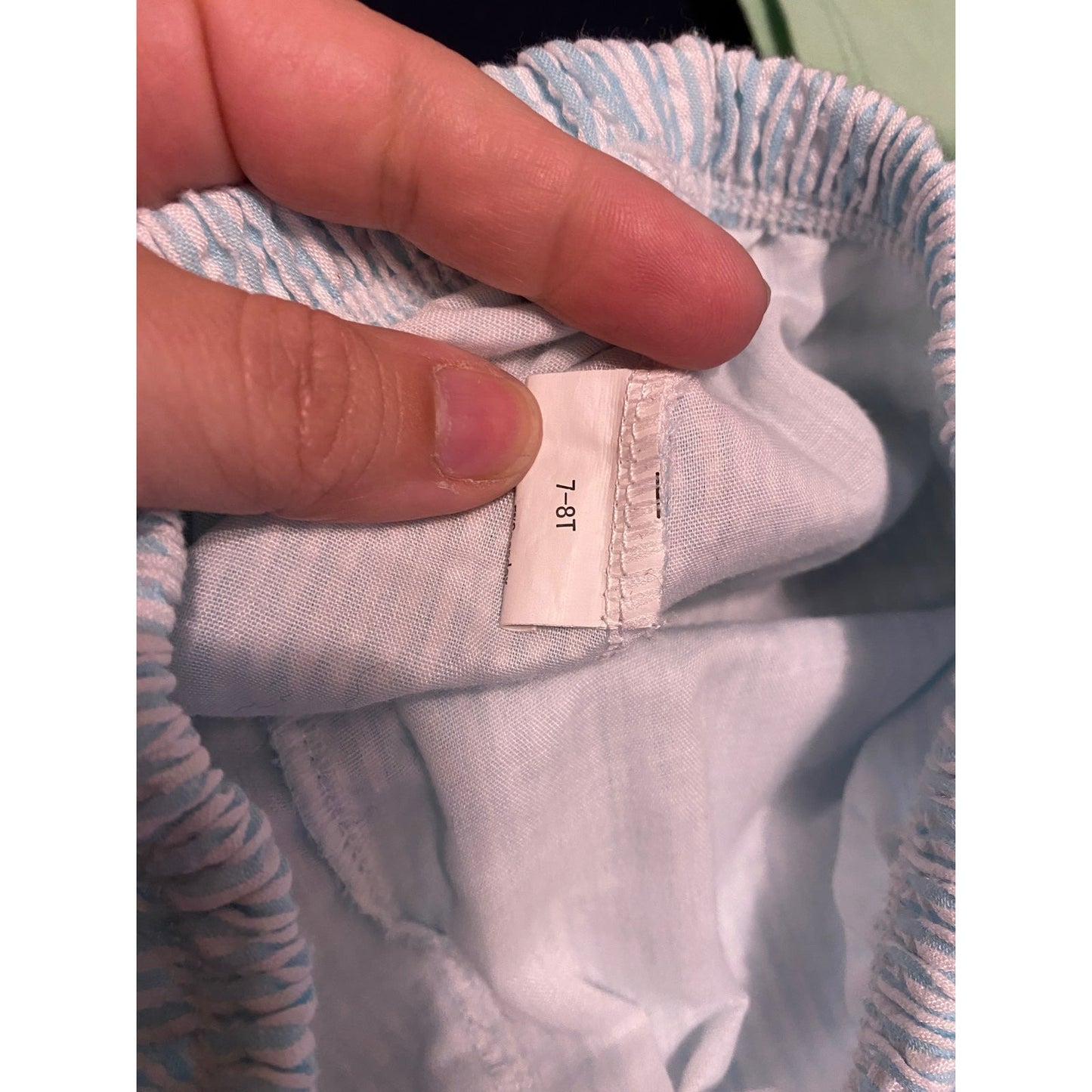 7/8 boys seersucker shorts bundle