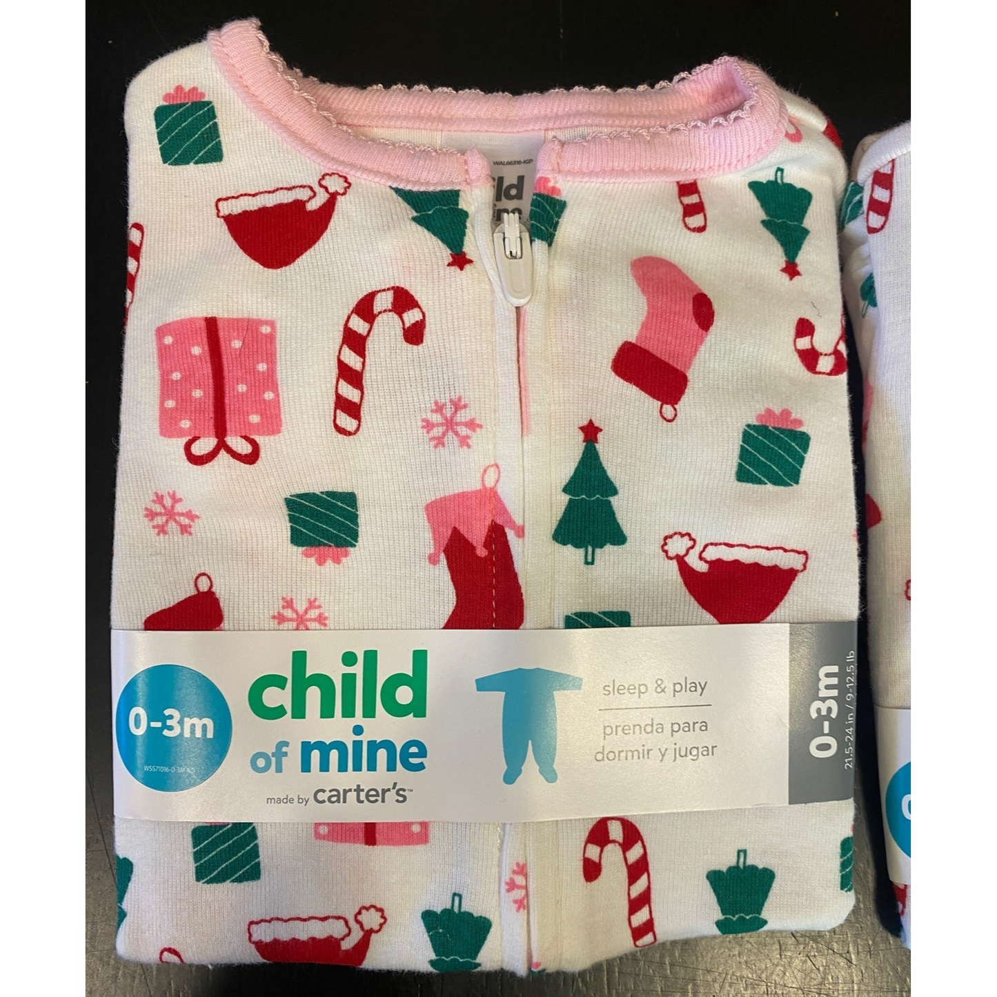 New 0-3 months Christmas sleeper